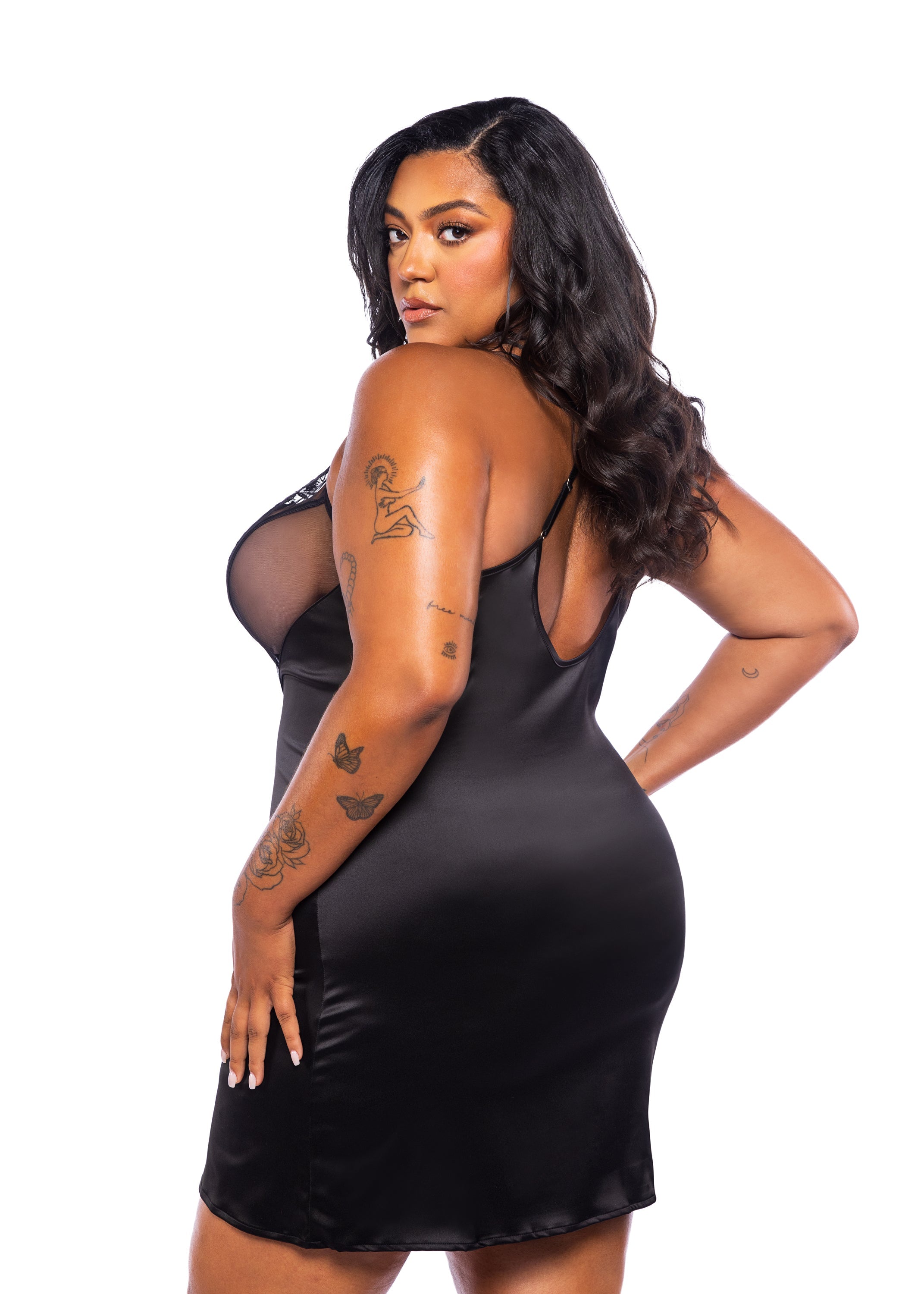 BAHLI721 - Elegant Dark Romance Chemise