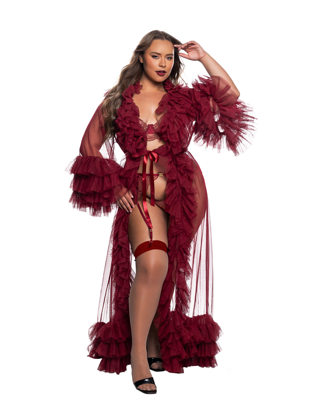 Lavish Voguish Glam Luxury Robe by Build-A-Hoochie