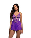 Stunning Paradise Dream Babydoll in Purple by Build-A-Hoochie