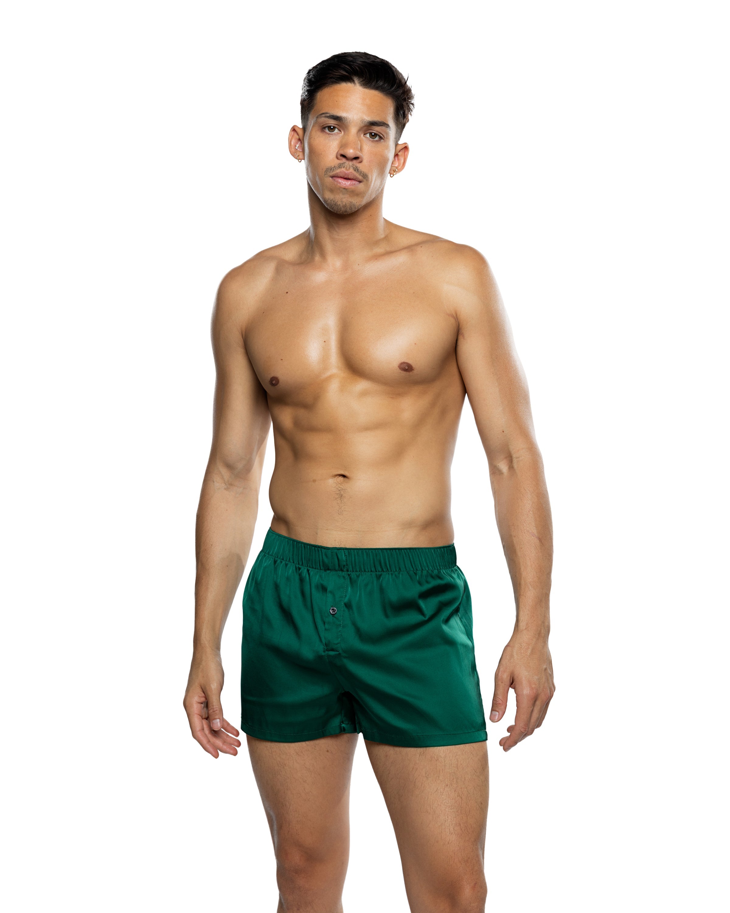 Green Modern Champion Boxer Lingerie Size XL