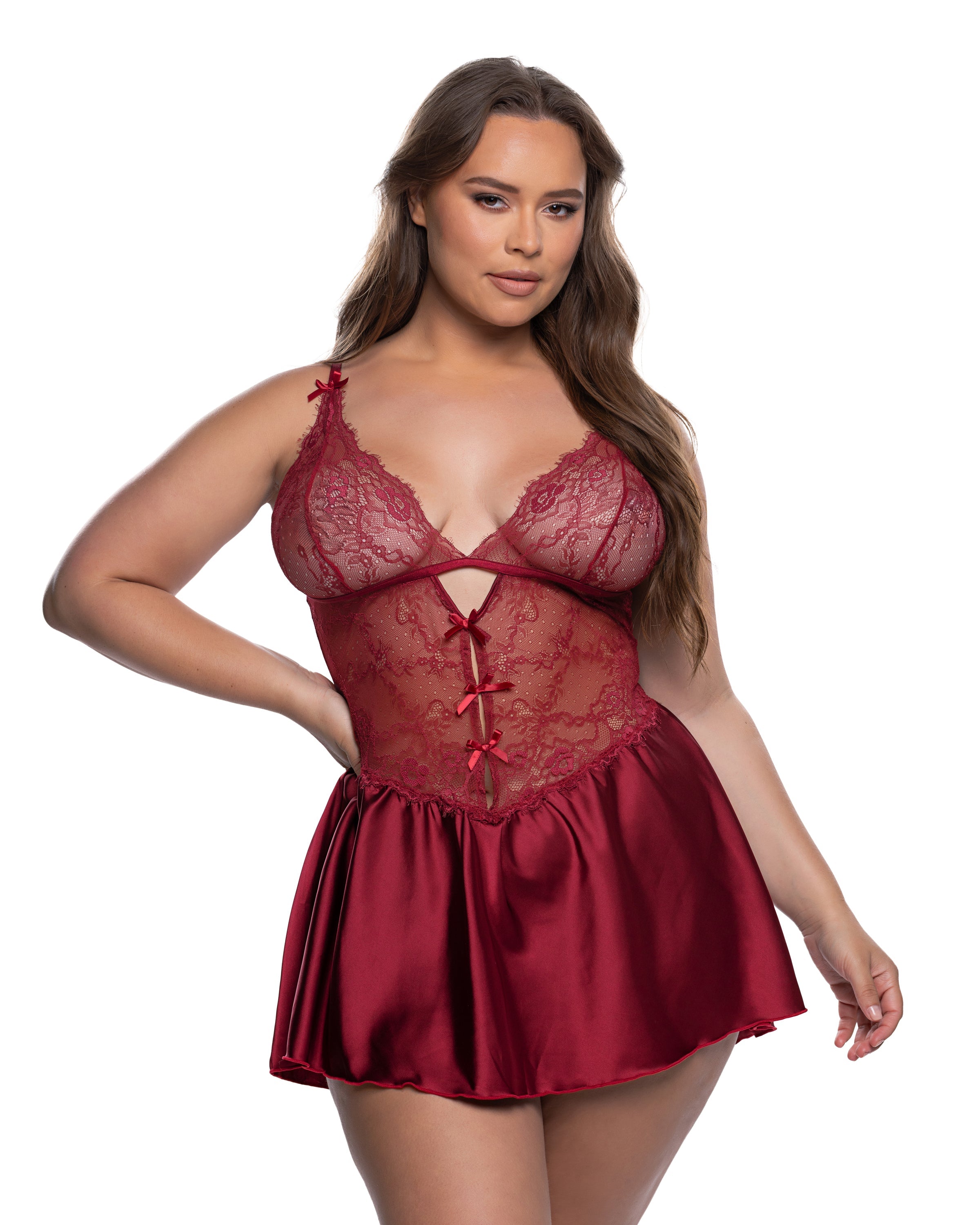 Divine Paradise Dream Babydoll 2-Piece Set by Build-A-Hoochie