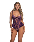 Tempting Cheri Amore Teddy in Purple by Build-A-Hoochie