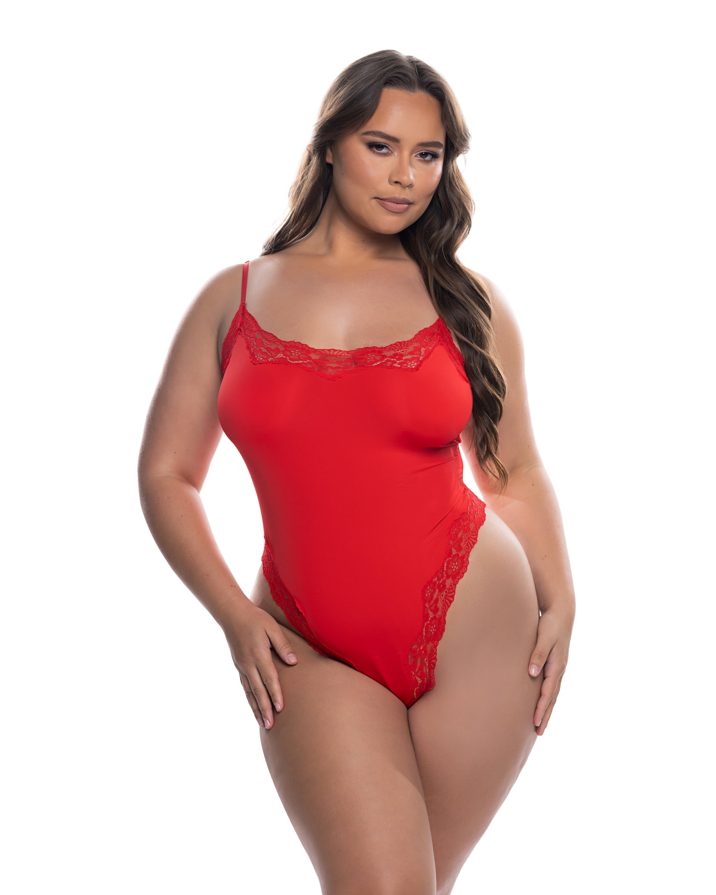 Fierce Essentials Teddy in Red by Build-A-Hoochie