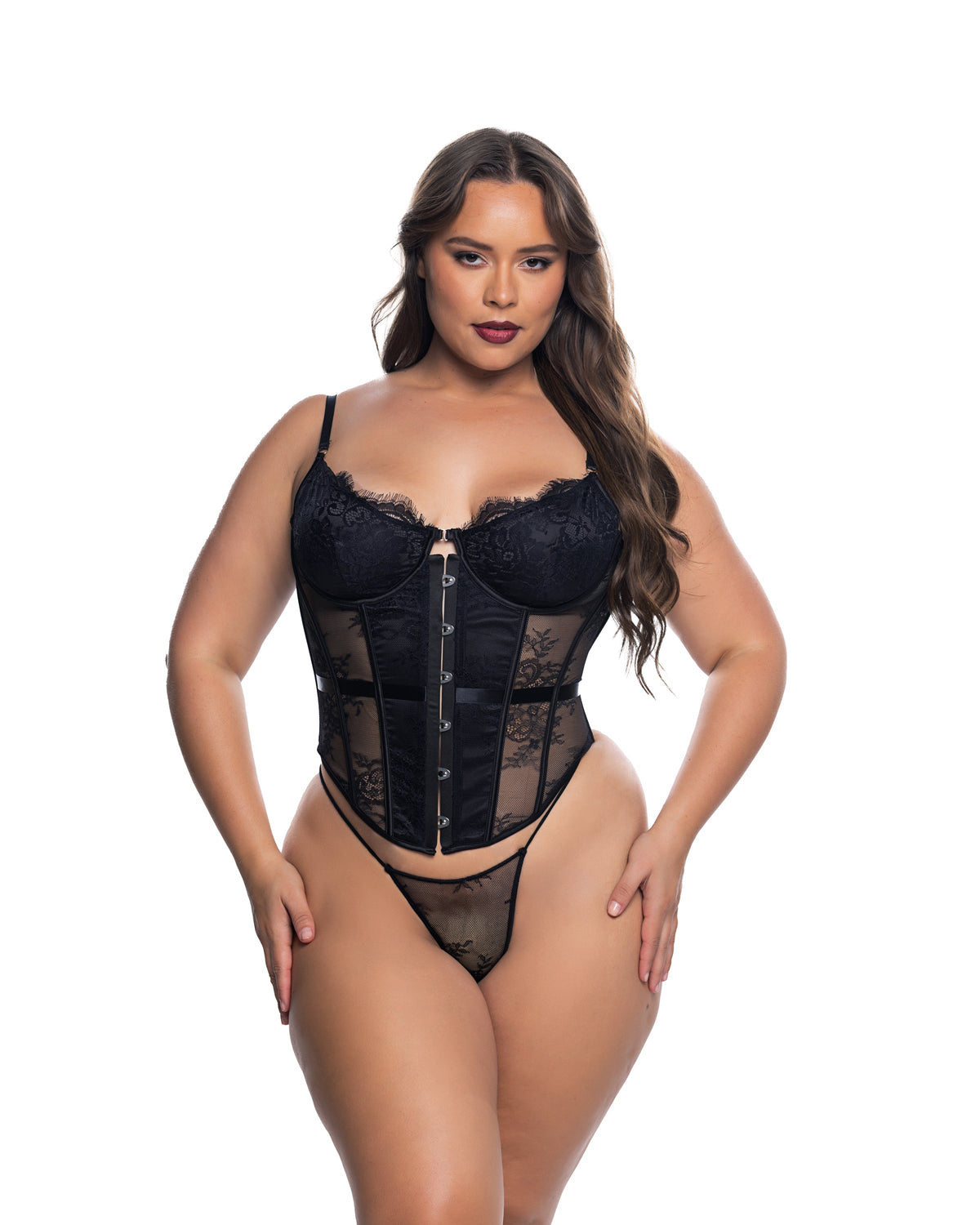 Vibrant Essentials Lace Corset by Build-A-Hoochie
