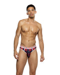 Naughty & Nice Briefs Men's Briefs in Black by Build-A-Hoochie