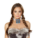 Indian Necklace with Stones Costume Jewelry in Brown by Build-A-Hoochie