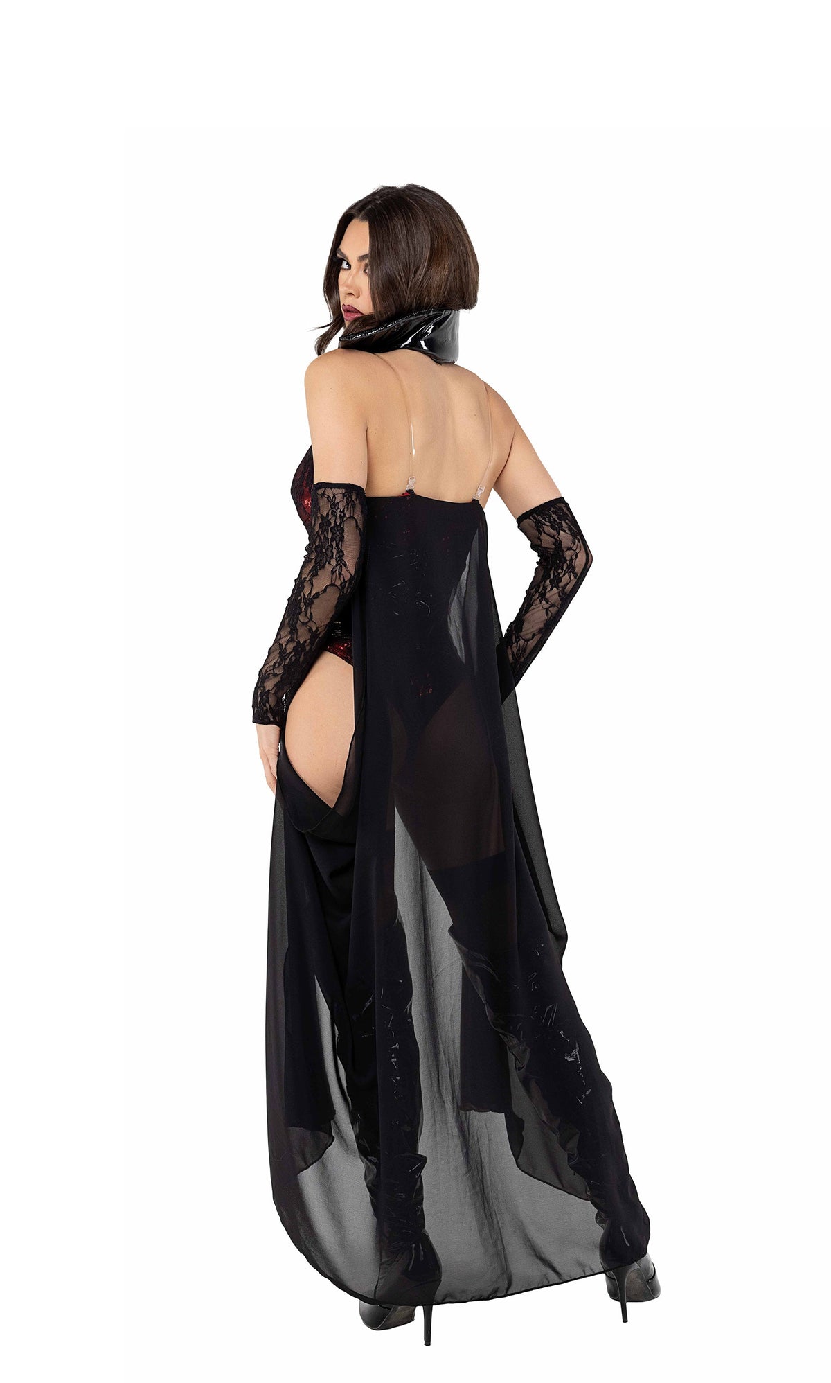 Sassy 2PC Playboy Vampire Costume Set by Build-A-Hoochie