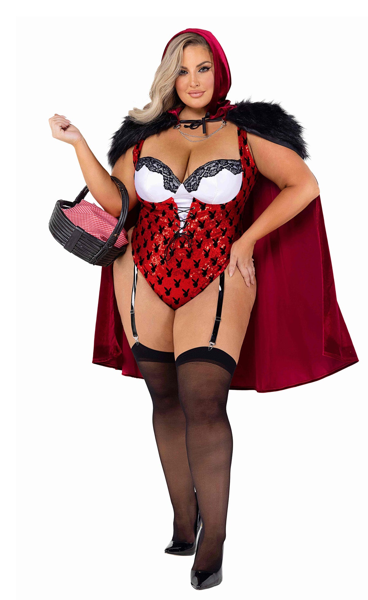 Sparkly 2PC Playboy Enchanted Forest Costume Set by Build-A-Hoochie