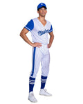 Daring 3PC Playboy Baseball Homerun Hunk Men's Costume Set in White by Build-A-Hoochie
