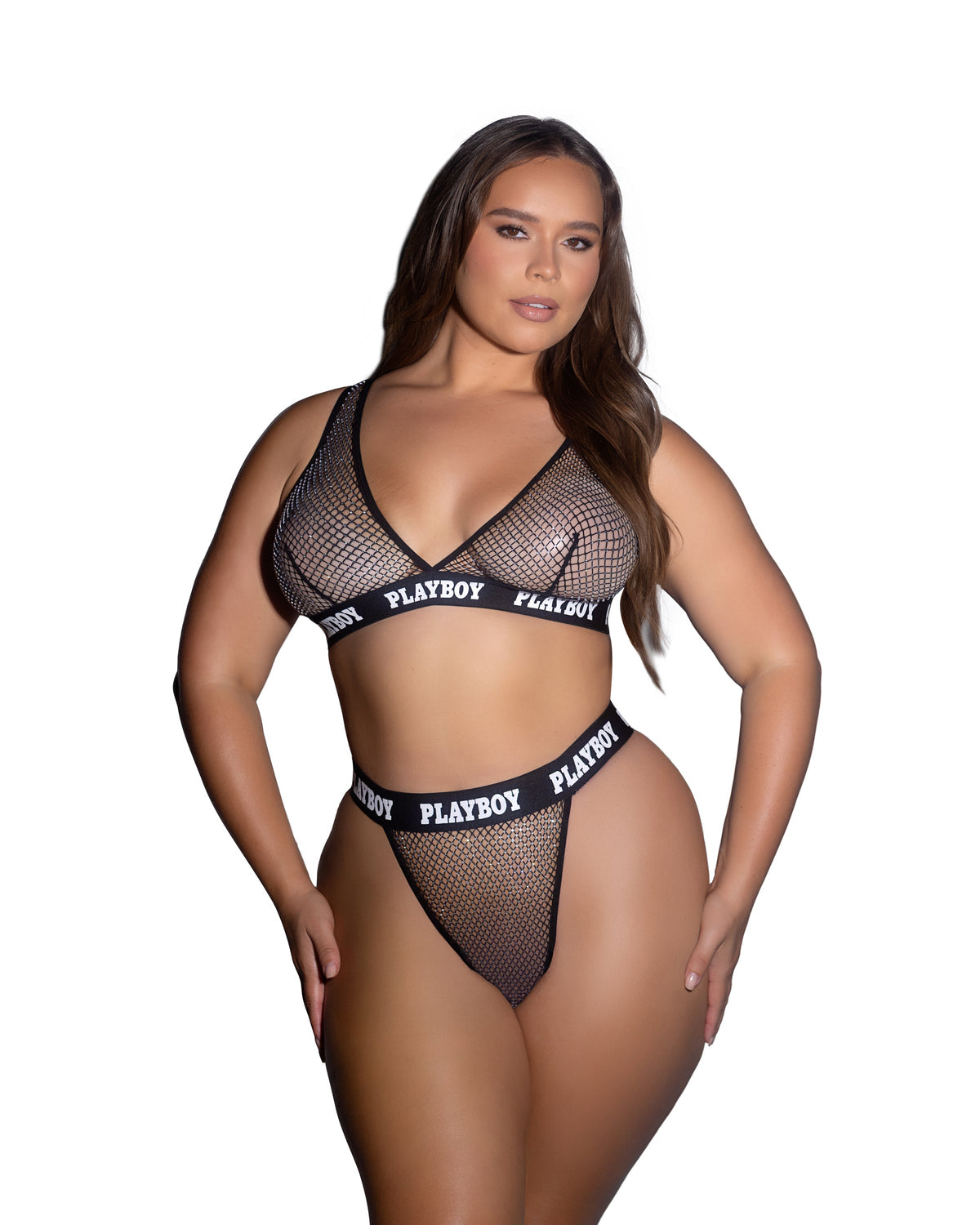 Foxy Galaxy Bunny 2PC Set Lingerie Set by Build-A-Hoochie