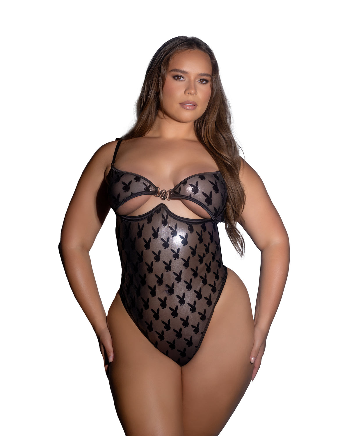 Captivating Shimmer Bunny Teddy by Build-A-Hoochie