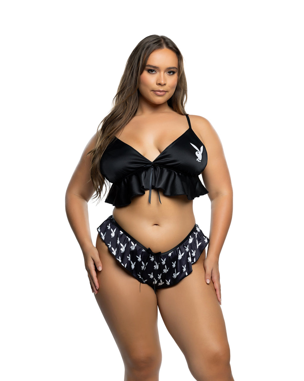 Lovely Flutter Bunny 2PC Lounge Set by Build-A-Hoochie