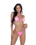 Wild Bunny World 2-PC Bikini Set in Pink by Build-A-Hoochie
