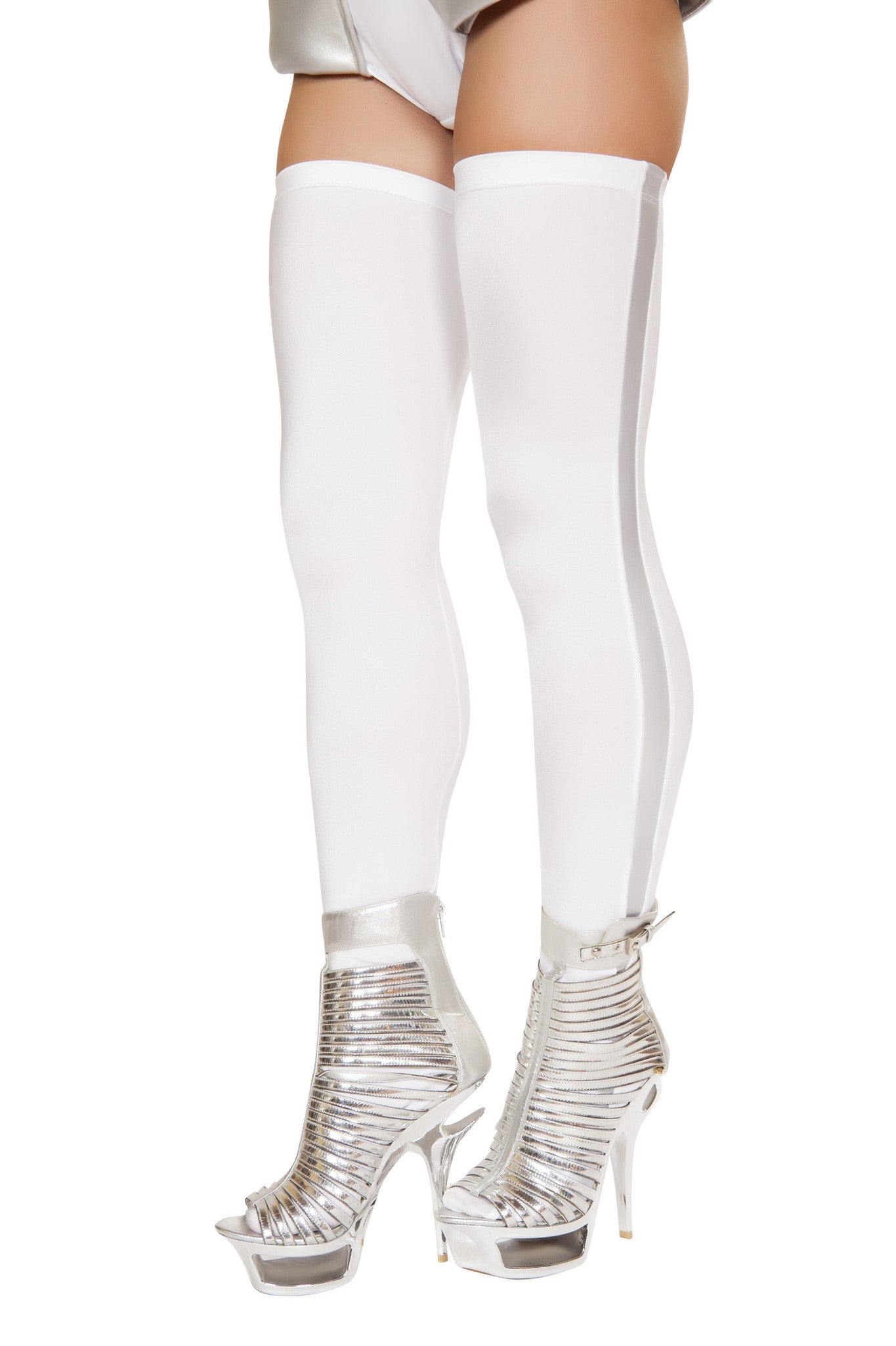 White/grey Enchantress Astronaut Leggings Costumes Size O/S